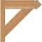 Ekena Millwork Traditional Rough Sawn Arts and Crafts Outlooker, Western Red Cedar, 6"W x 20"D x 20"H OUT06X20X20TRA03RWR - alternate 3
